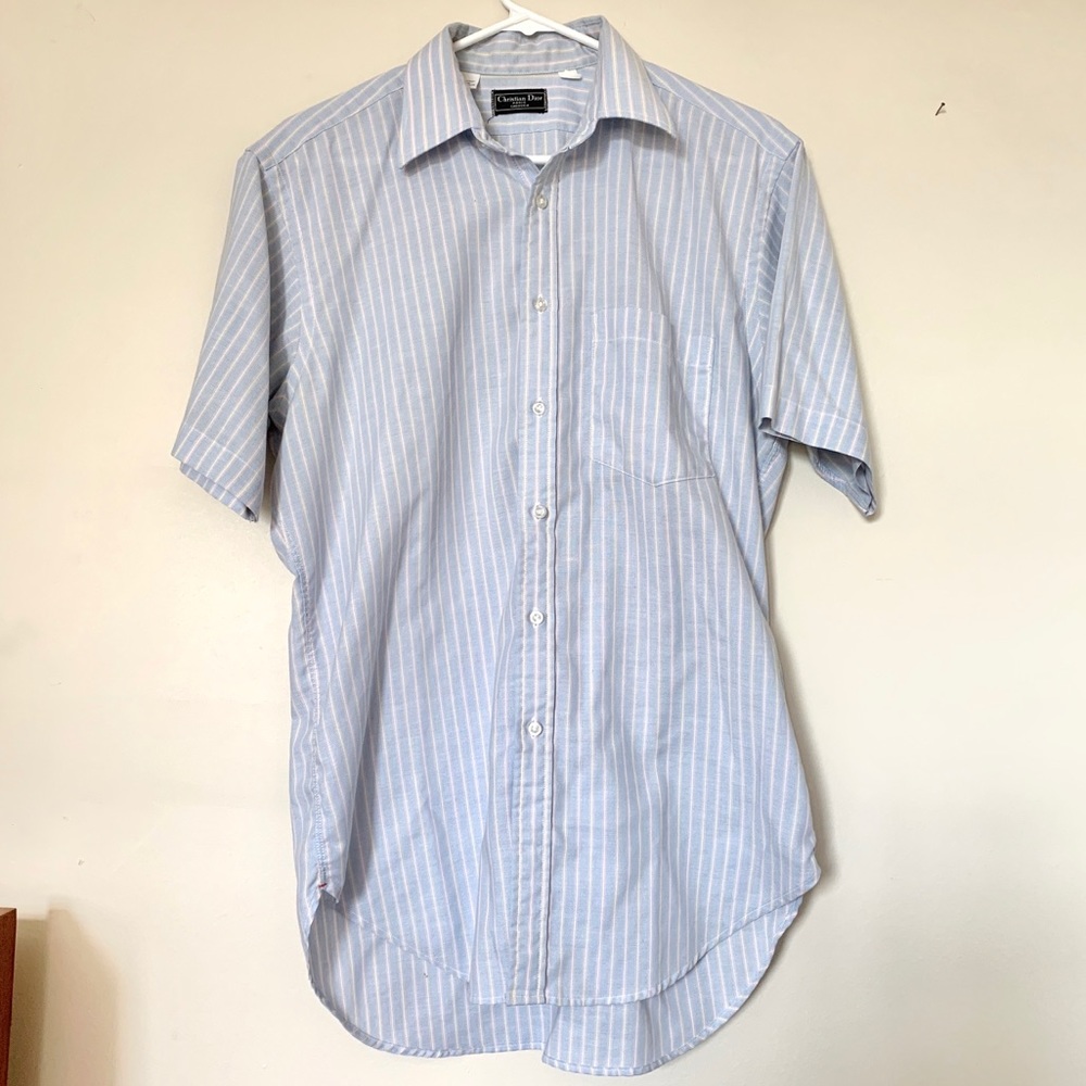 The Christian Dior Men’s Short Sleeve Button Down